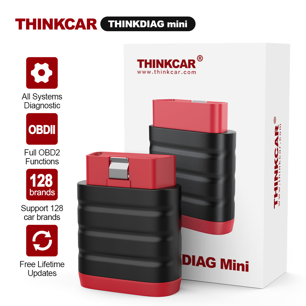 Thinkdiag mini All System Bluetooth OBD2 Scanner Car Diagnostic Tool ABS SRS