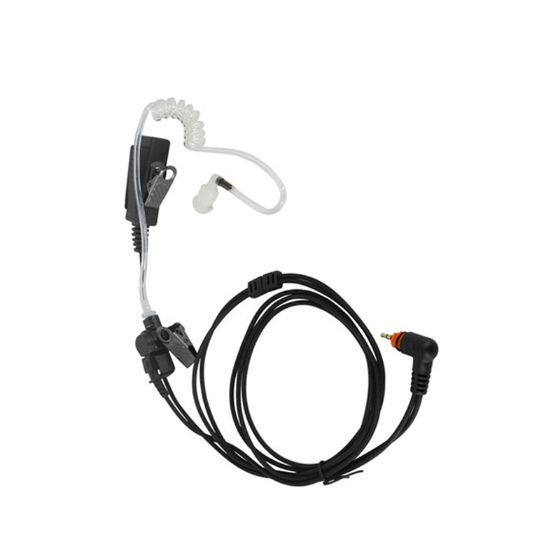 Oreillette HYS Avec Micro Et PTT Pour Radio Motorola SL300 SL1600 Etc - Tube Acoustique Clair Pour Métiers