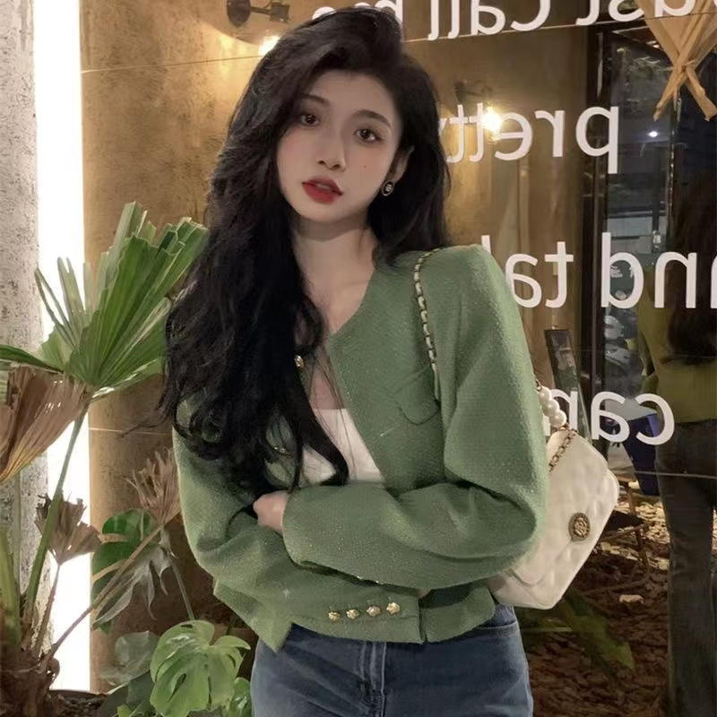 Korea Women Fashion long sleeve casual loose O neck coat jacket Shopee Malaysia