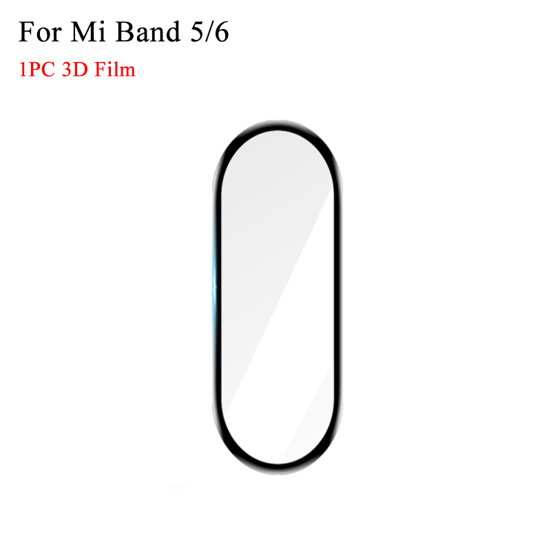 9D Protective Glass for Xiaomi mi band 9 8 7 6 5 4 glass film for Mi