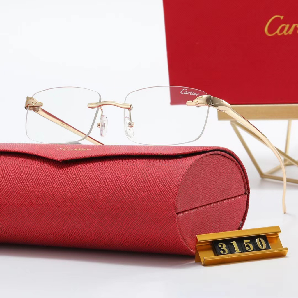 Cartier 2023 HD Fashion Design Luxury Brand Men's and Women's Goggles