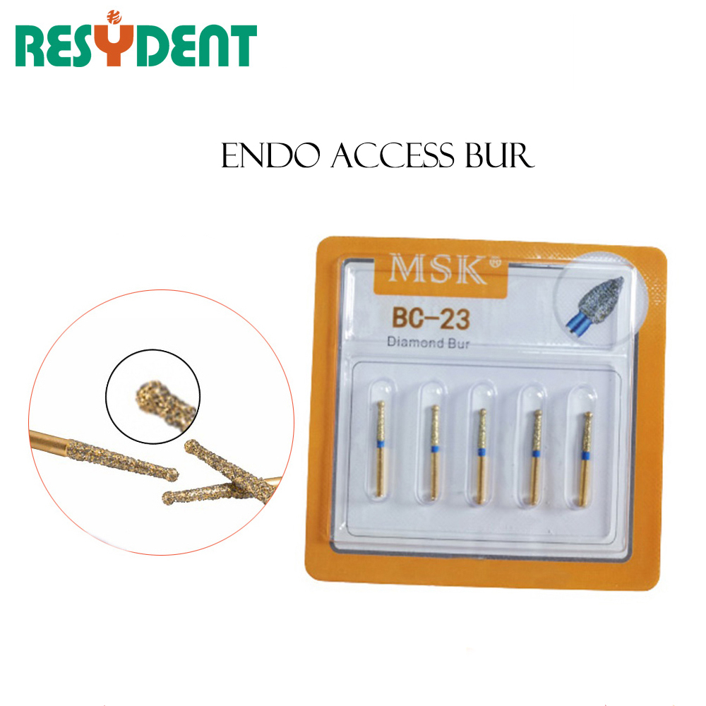 [Ready Stock] Dental Diamond Bur For Endodontic Treatment Endo Access