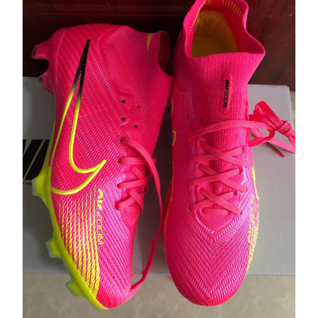 Mercurial Superfly 15 Elite Air zoom FG Men's and Women's Knit