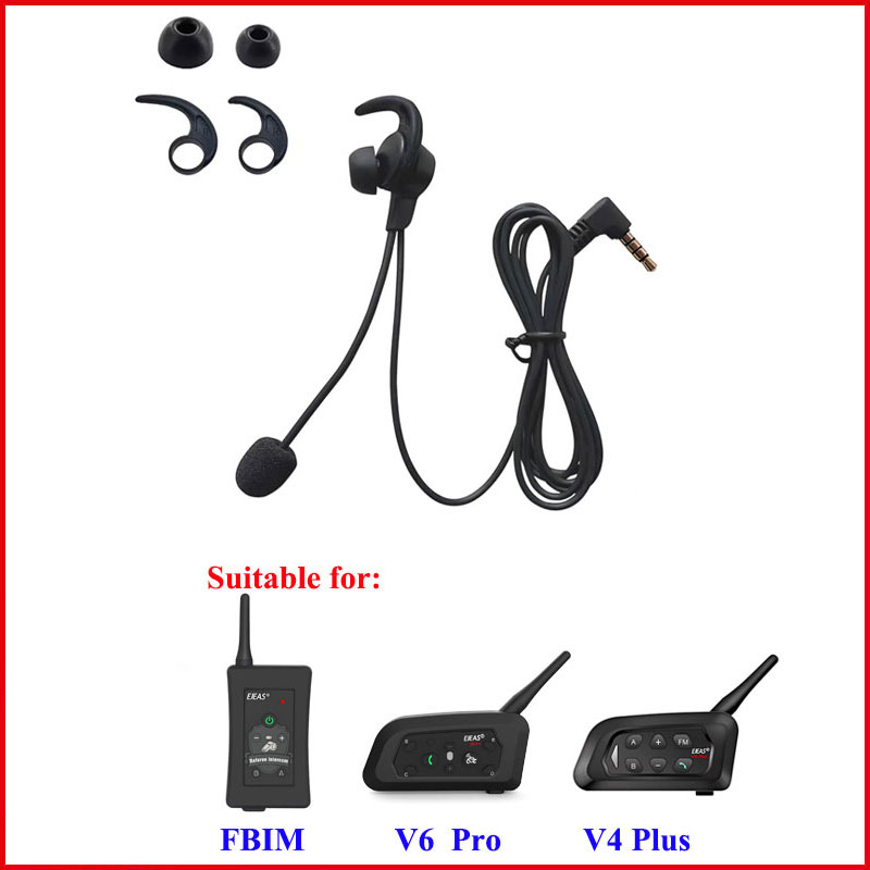 HIFIR Referee Inear Earphones for EJEAS FBIM V4C V6C Judge Ear