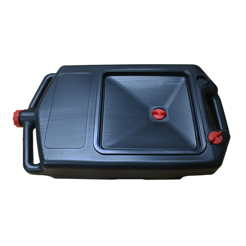 [dolity] Oil Drain Container Can Storage Fluted Collect Pan for Vehicle