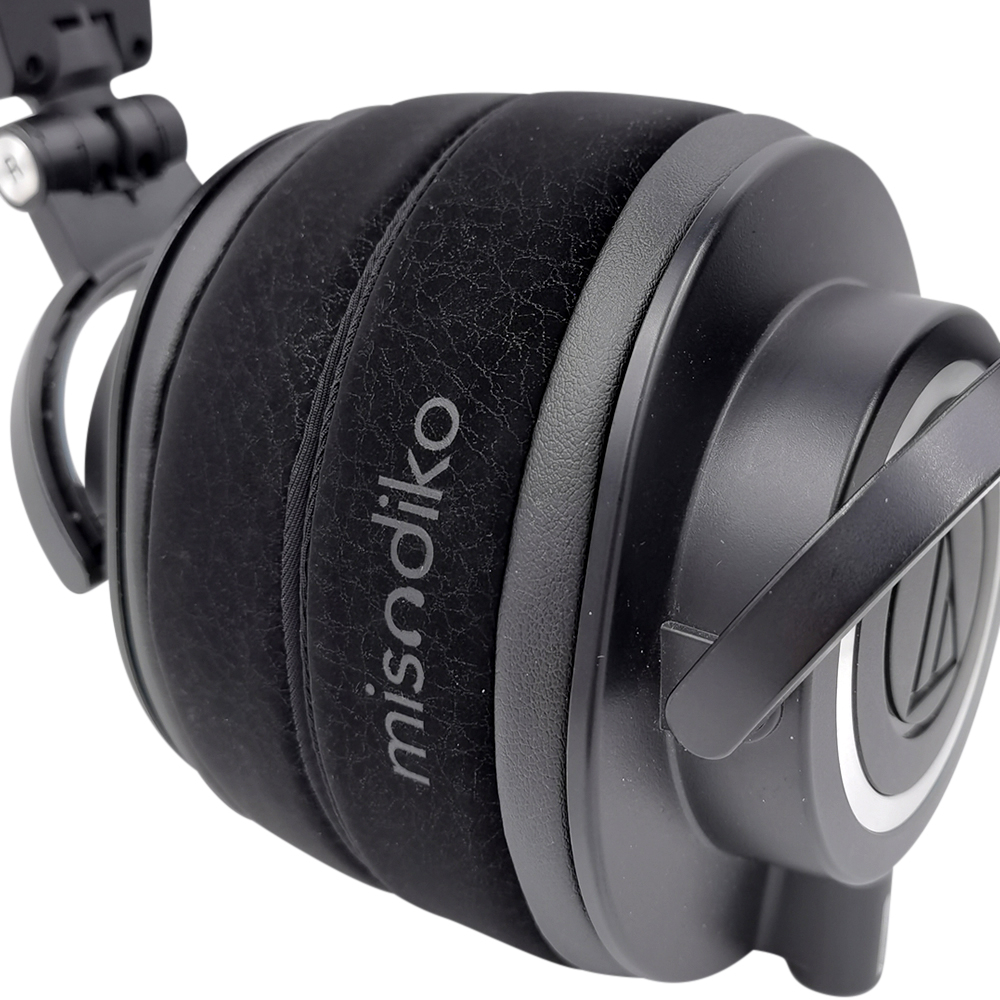 misodiko [Upgraded Comfy] Oval Ear Pads Cushions Suitable for Most