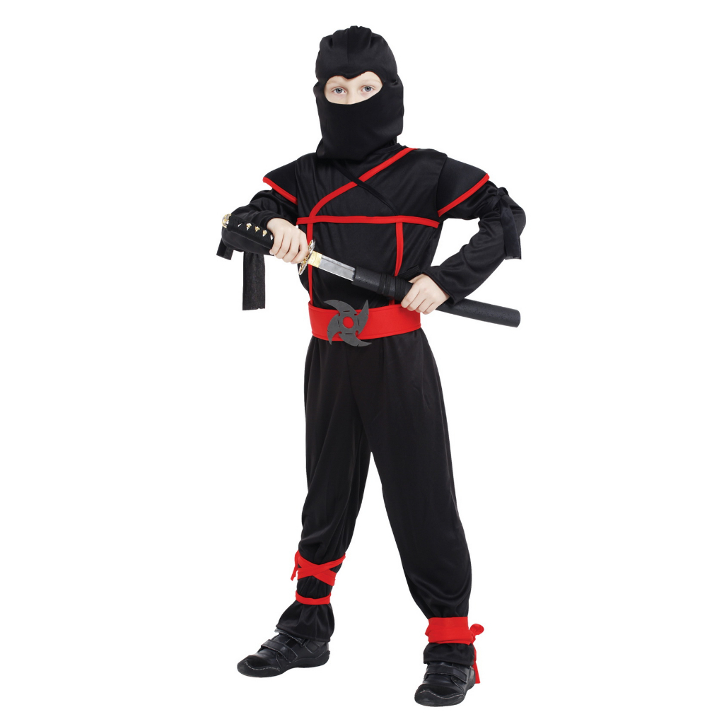 Martial Arts Ninja Cosplay Costumes Halloween Costumes Children Boys ...