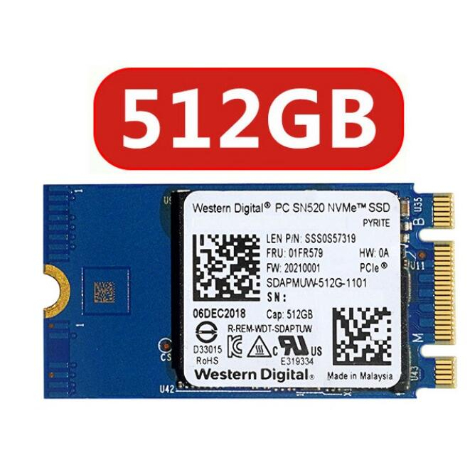 Western Data SN520 512G 2242 NVME SSD m.2 Shopee Malaysia