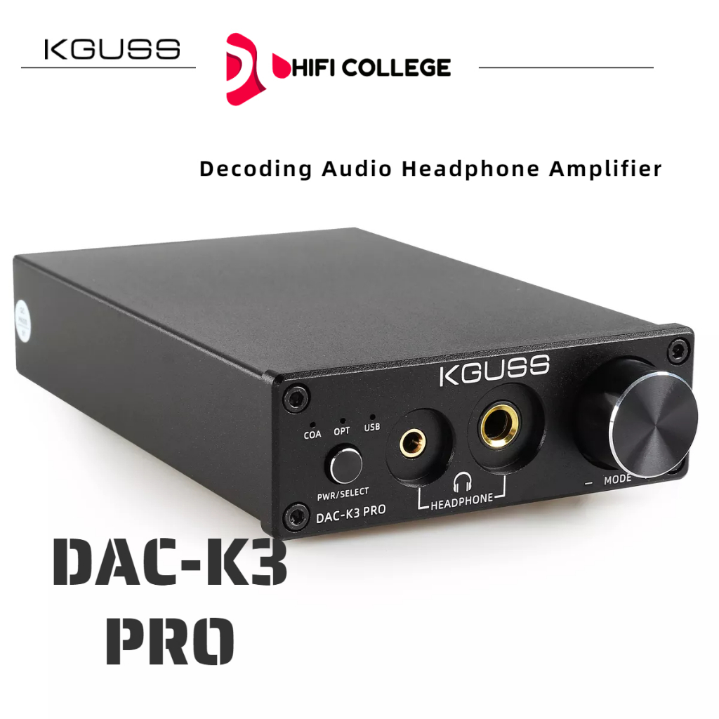 KGUSS DAC-K3 PRO Decoder amp all-in-one machine Decoder chip ESS9018K2M ...