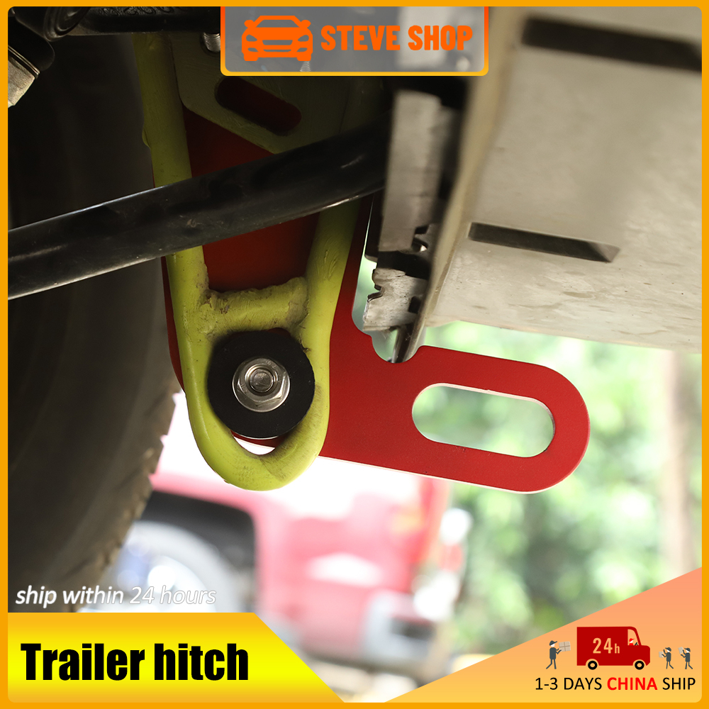 [Steve Shop] Car Front Rear Bumper Bar Towing Trailer Hook for Suzuki Jimny 2019 2020 2021