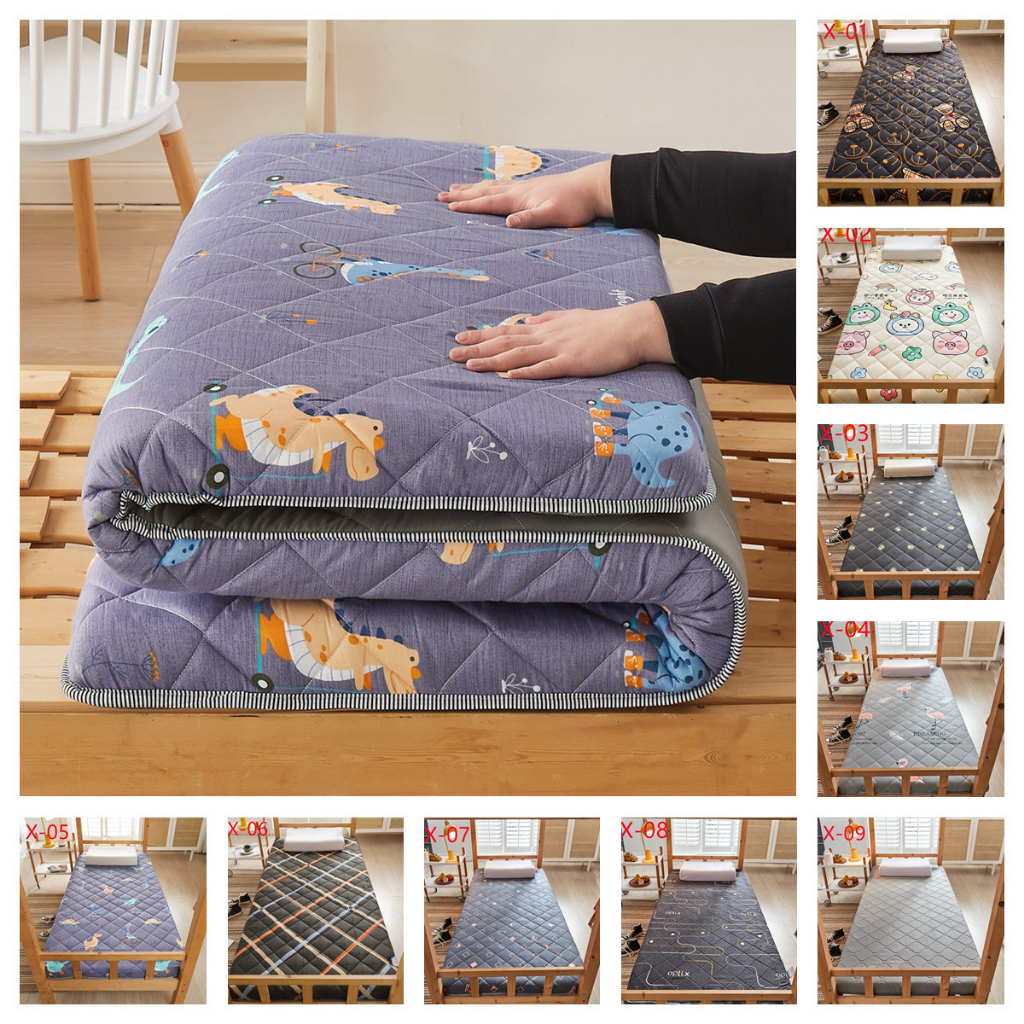 Foldable Futon Mattress Floor Mat Soft Sleeping Double Thick Student