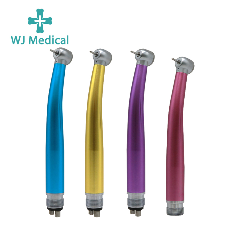 Dental Colorful High Speed Handpieces Single Water Spray Turbine