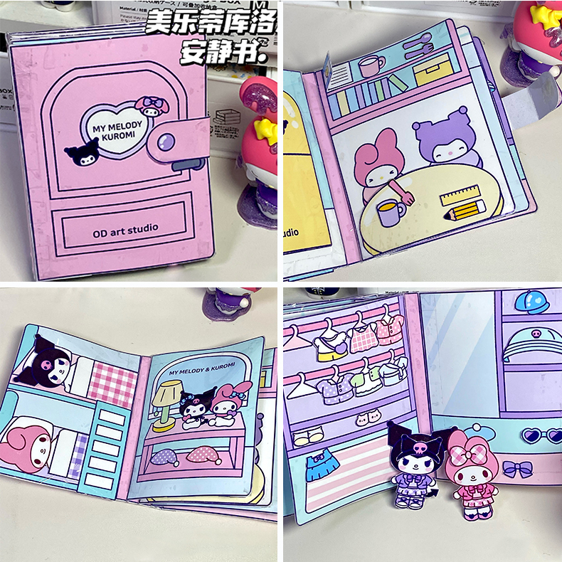 My Melody And Kuromi Quiet Book Printable