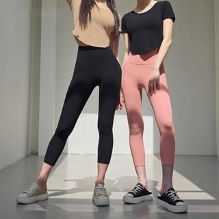 Lulu Women Yoga Pants High Waist Soft Sports Leggings Workouts Fitness Sport  Trousers Gym Running Pants Thin Tights Legging - AliExpress