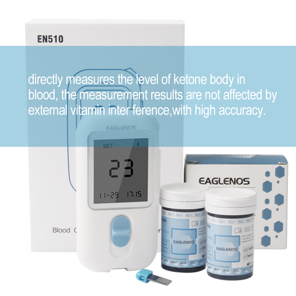 Accuracy 2 in 1 Blood Glucose and Ketone Monitor KitDiabetes Keton
