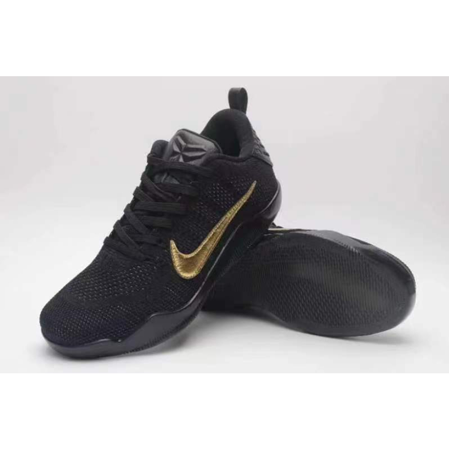 2023New N-i-k-e Kobe 11 Black Gold Men's Sneakers Basketball Shoes ...