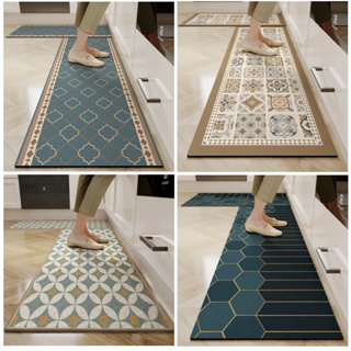 Super Absorbent Kitchen Floor Mat Diatom Mud Pad Bath Pad Anti-Slip Carpet  Kitchen Mats Wipeable Wash Long Strip Carpet - AliExpress