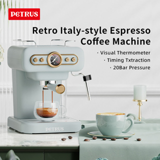 Ariete Home Italian Semi-automatic Retro Coffee Maker Small
