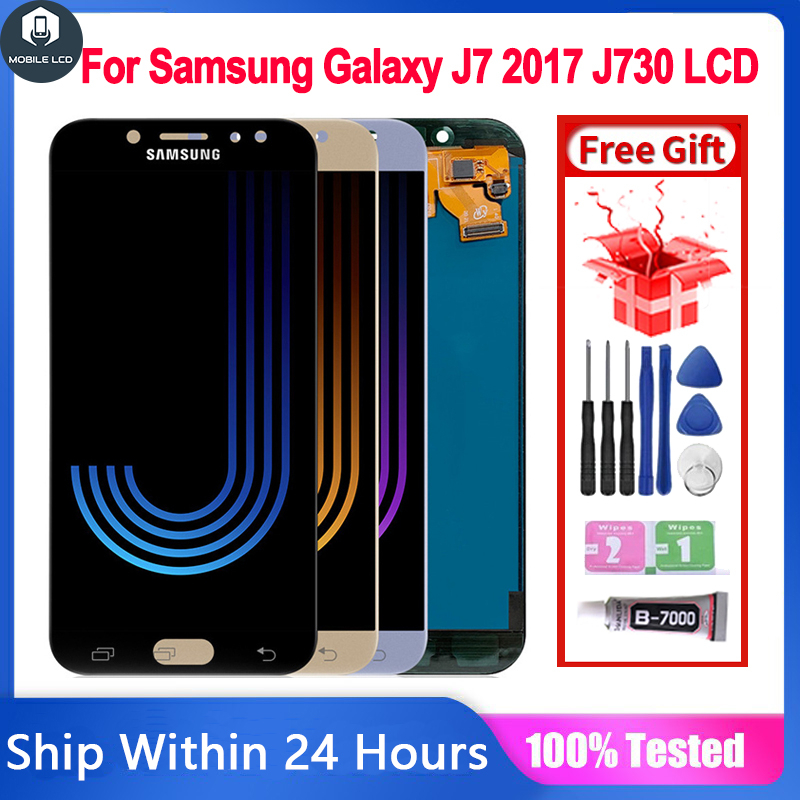 Original LCD Compatible For Samsung Galaxy J7 Pro 2017 J730 J7 2017 ...