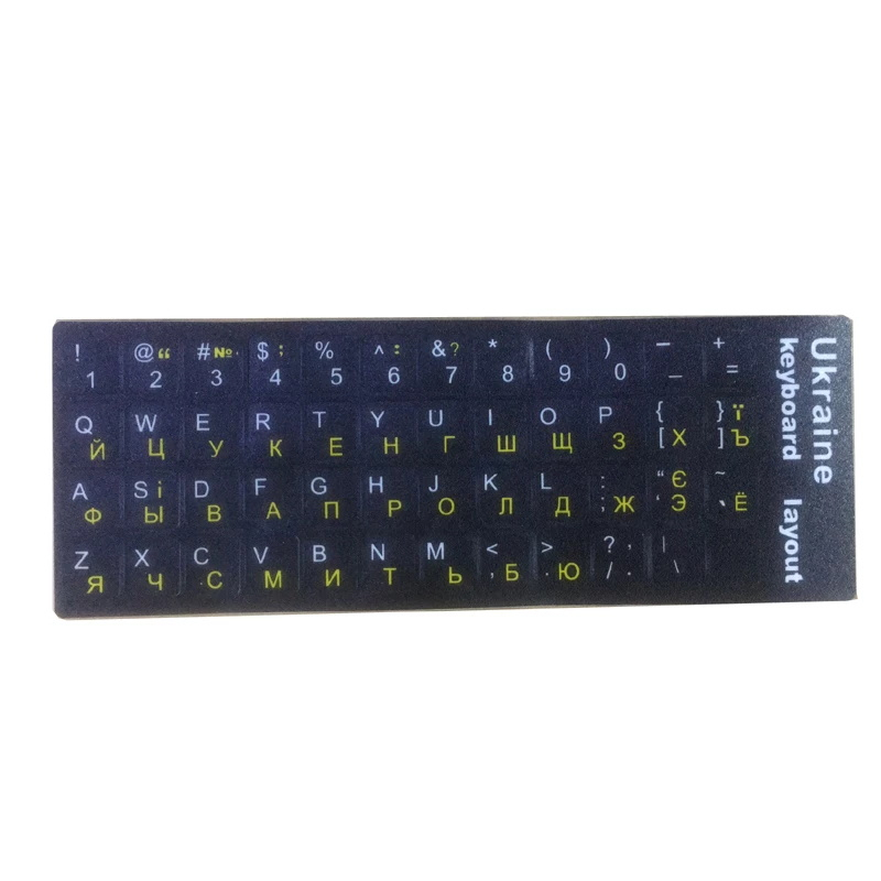 Universal Numeric Mini Keypad Numpad Sticker Layout Durable Alphabet ...