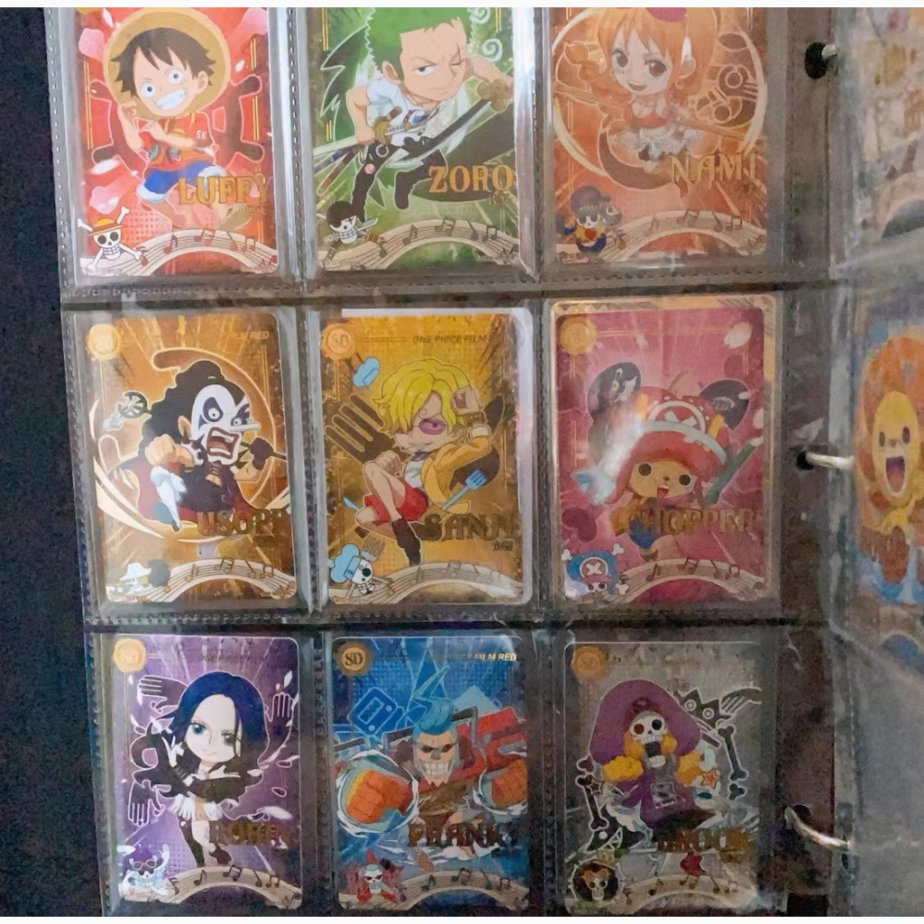 One Piece Anime Card SD A Set Total Of 13 Cards RED Redhead Singer