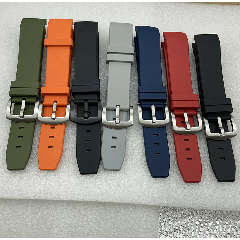 Seiko SKX007 special natural rubber watchband 22mm fitting case non