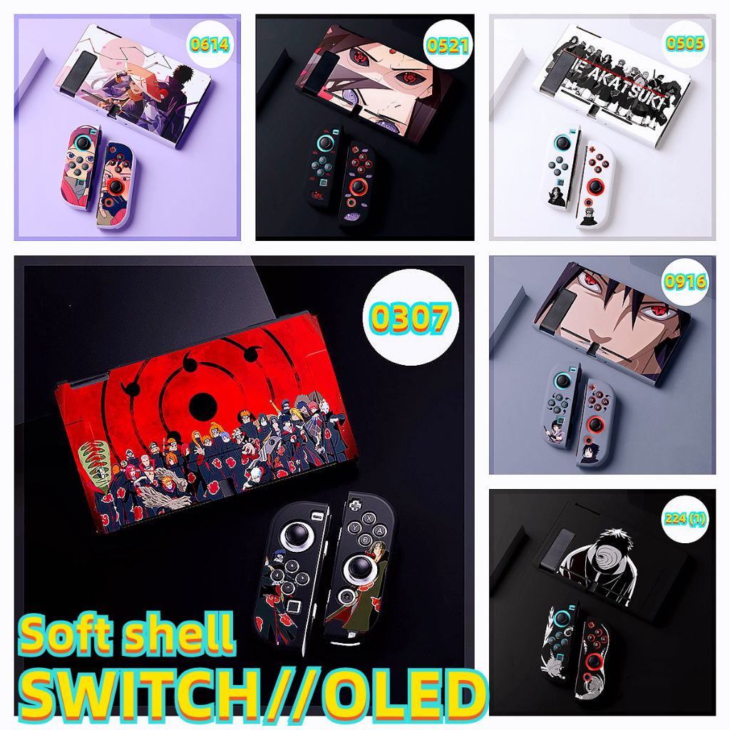 New Nintendo switch/oled Frosted Soft Shell tpu Split Silicone ...