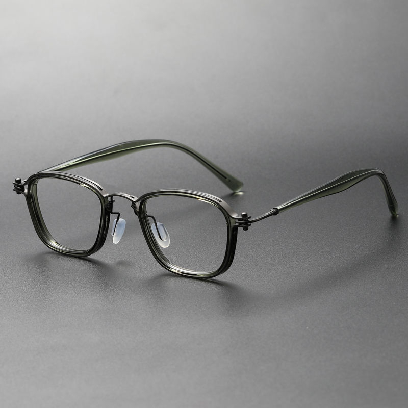 Fashion Square Glasses Frame Men's Handsome Retro Optical Spectacle ...