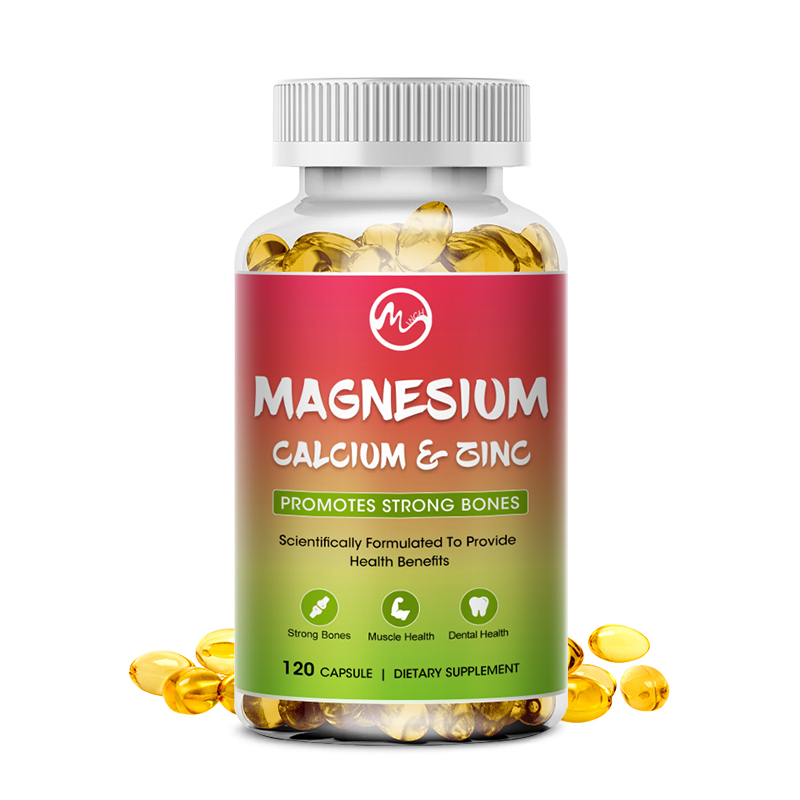 Minch Calcium Magnesium Zinc Complex Vitamin D3 Energy Supplement