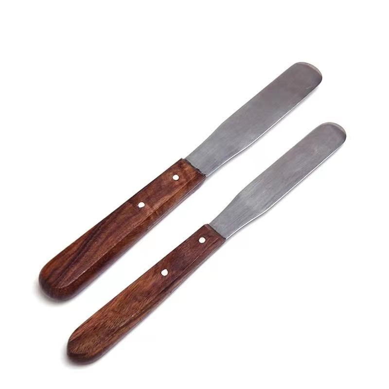 Dental Alginate&Metal Mixing Plaster Spatula With Wood Handle Shopee