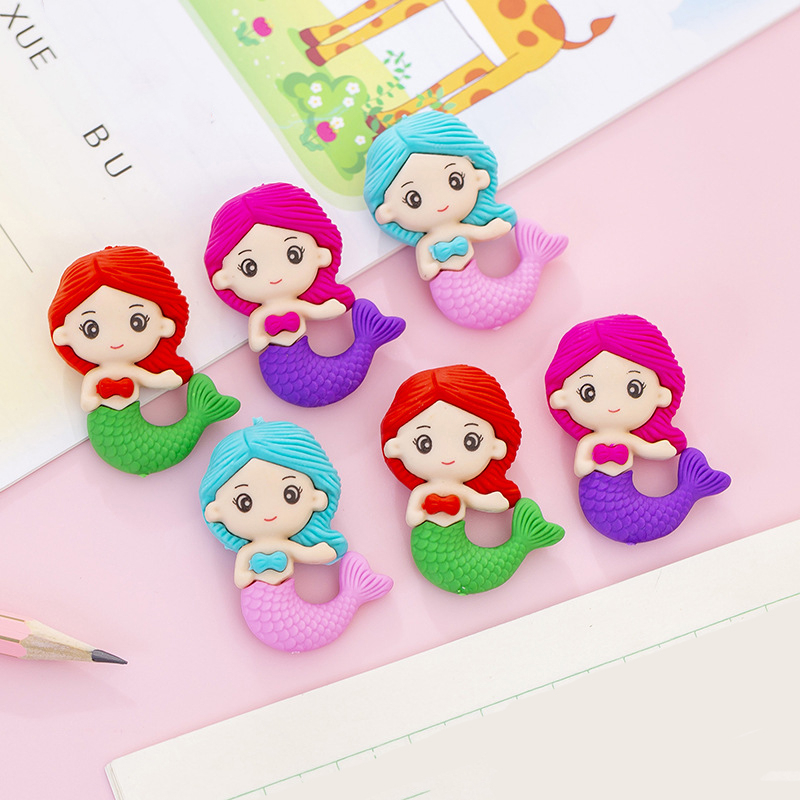 Creative Student Prize School Mermaid Eraser | Shopee Malaysia