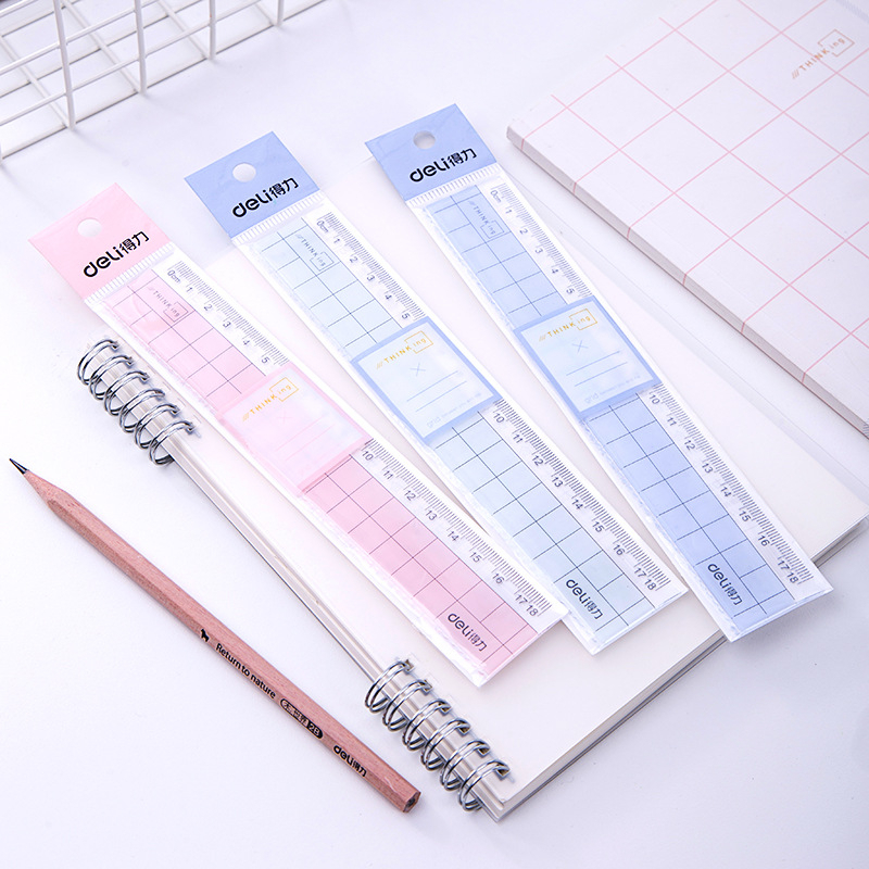 Letit Macaron Color 18cm Straight Ruler Measuring Tool School Supplies ...