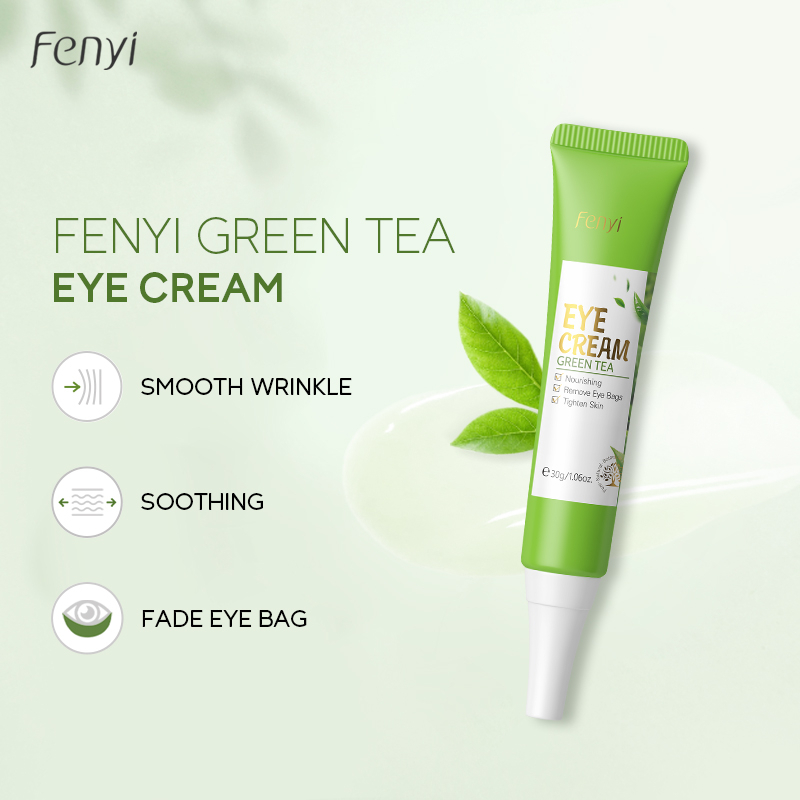 Fenyi Green Tea Eye Cream Anti Puffiness Smooth Wrinkle Soothing 15/30g Shopee Malaysia