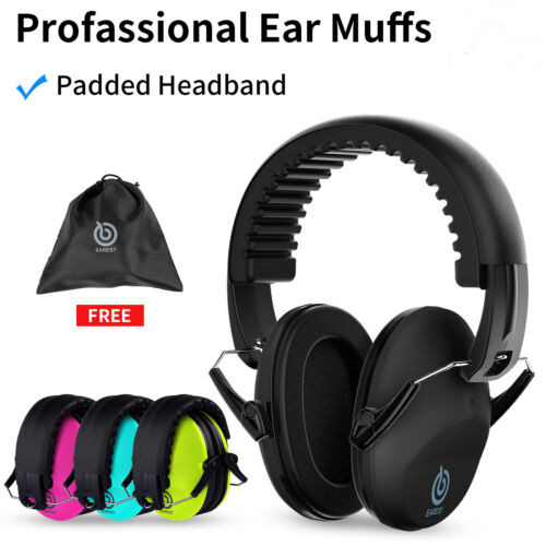 Wenzi EAREST Protection Ear Muffs, Noise Reduction Safety Ear Muffs