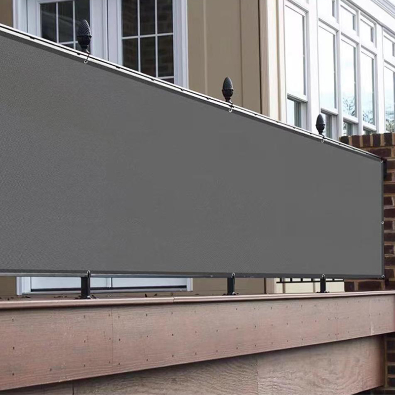 Outdoor Waterproof Windproof Porch Sunshade Fence Cloth Balcony Deck