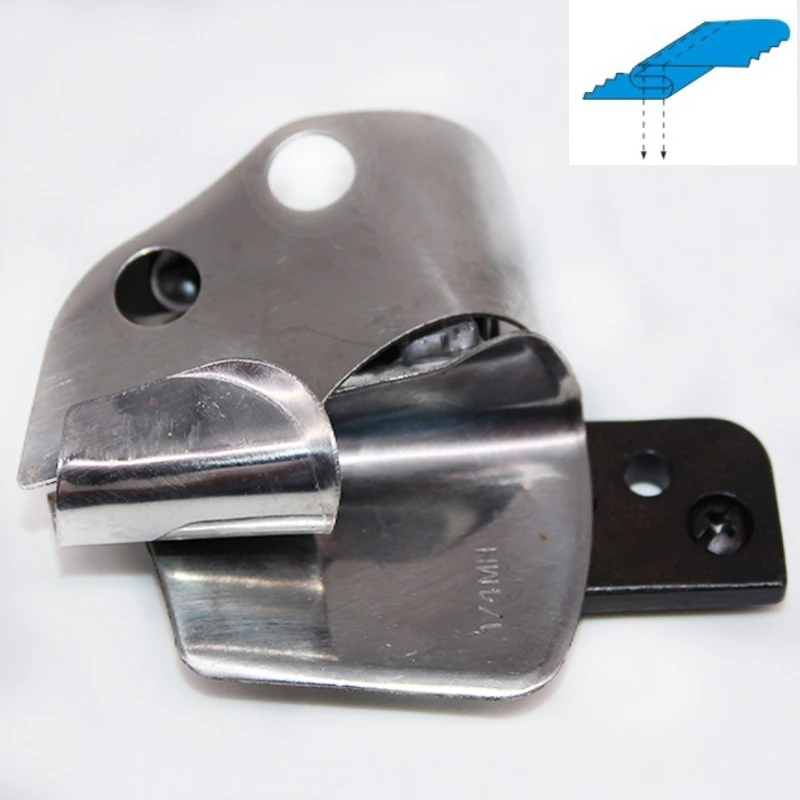 Double Lap Seam Folder For Union Special Chainstitch Sewing Machine Lap