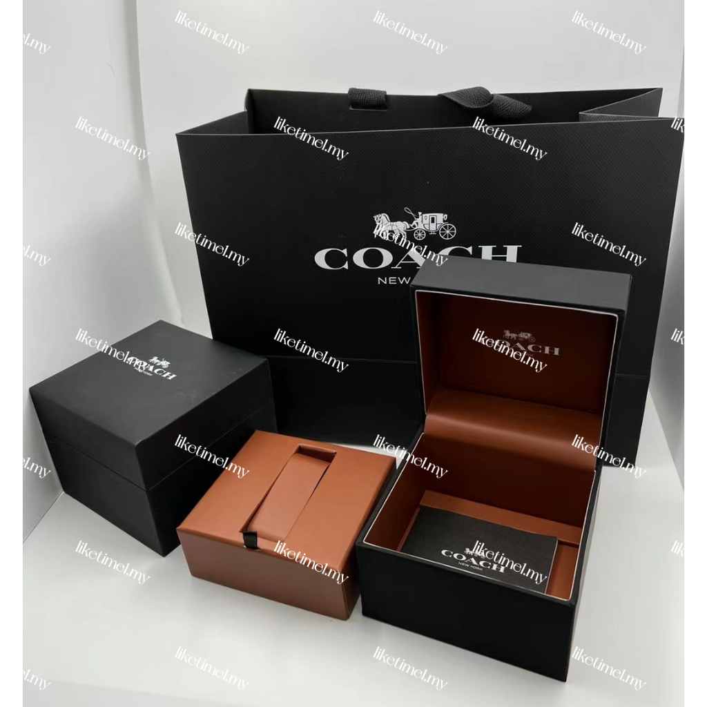 Coach watch box box boxes Shopee Malaysia
