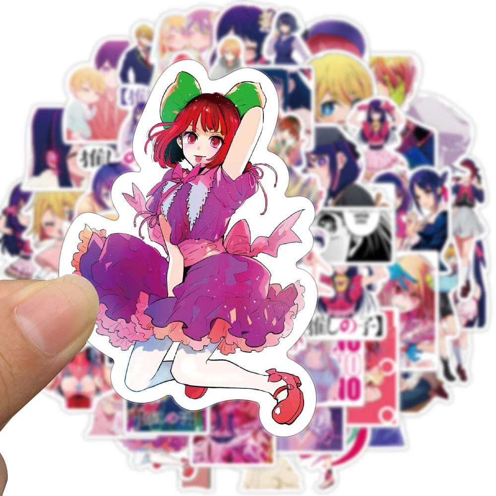 [Large Stickers]50pcs Cartoon Oshi no Ko Anime Stickers for Laptop ...