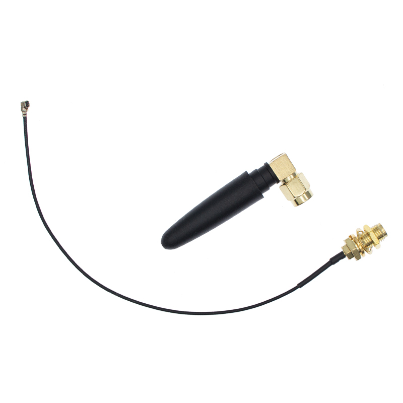 Antenna Wi-Fi in metallo da 3 pezzi, interfaccia RP-SMA con doppia