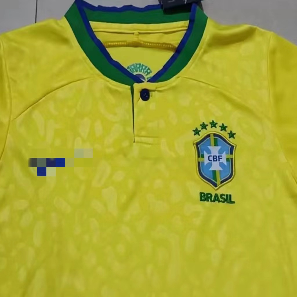 Buy Brazil Football Jersey Neymar 10 2023 for Kids & Boys (18-24 Months)  Online at Best Prices in India - JioMart.