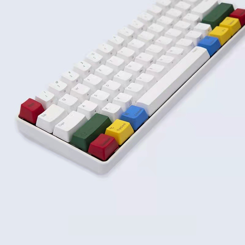 10PCS Mechanical Keyboard Keycap RGBY 10 Key Color Cherry Axis PBT OEM ...