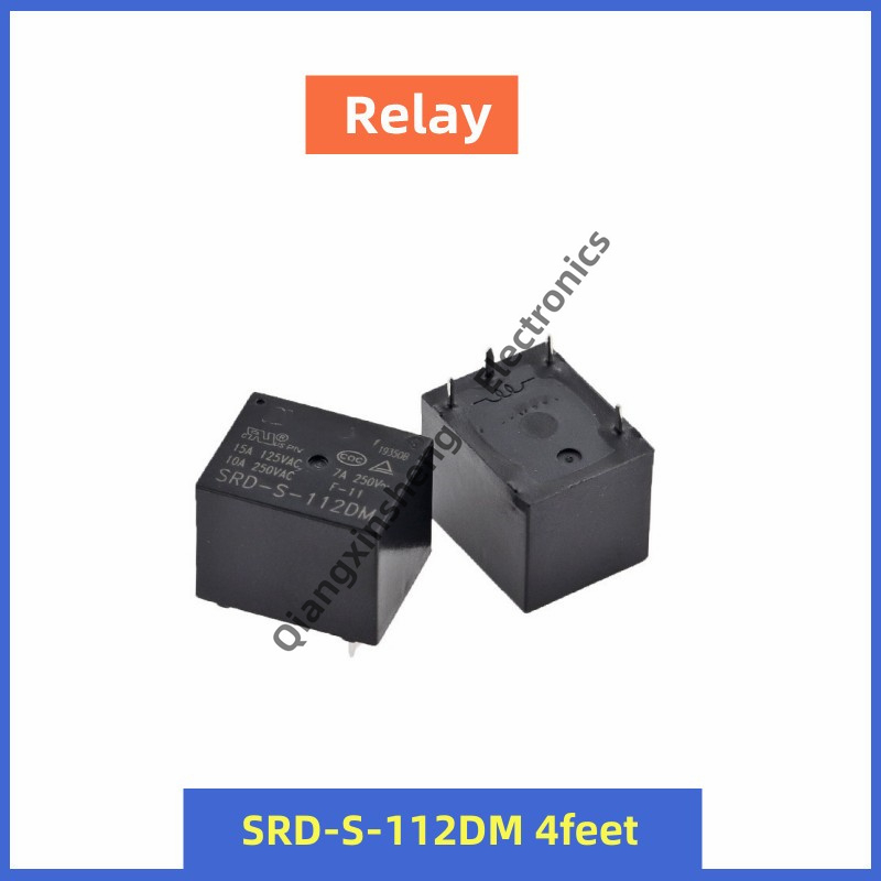 Mini Electronic Relay SRD-S-112DM SRD-S-124DM 4 Pin Relay | Shopee Malaysia
