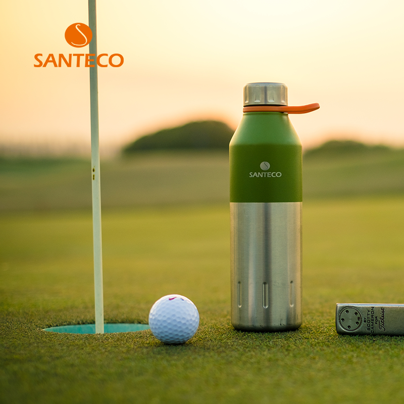 Santeco Flask 17oz(500ml) Tumbler Water Bottle Vacuum Insulated