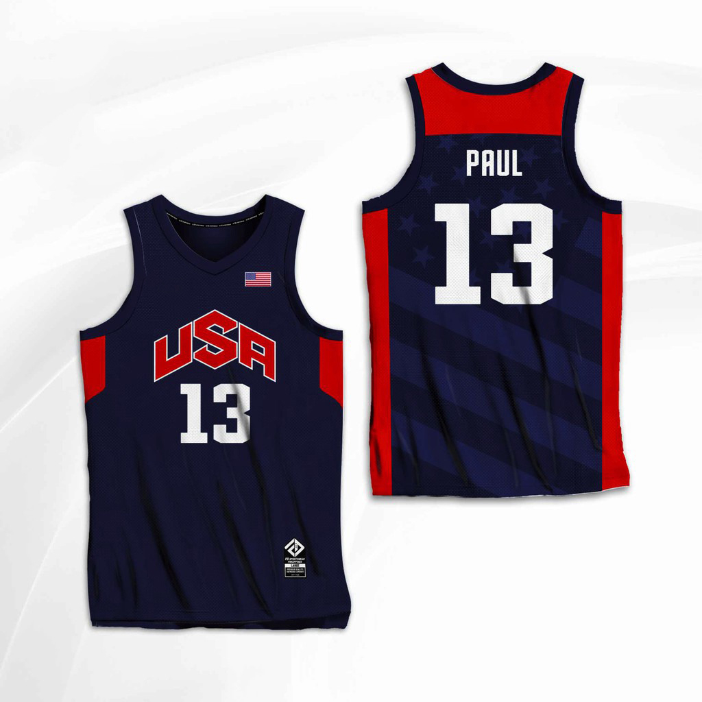 USA BASKETBALL OLYMPICS 2012 KOBE BRYANT NAVY FULL SUBLIMATED JERSEY ...