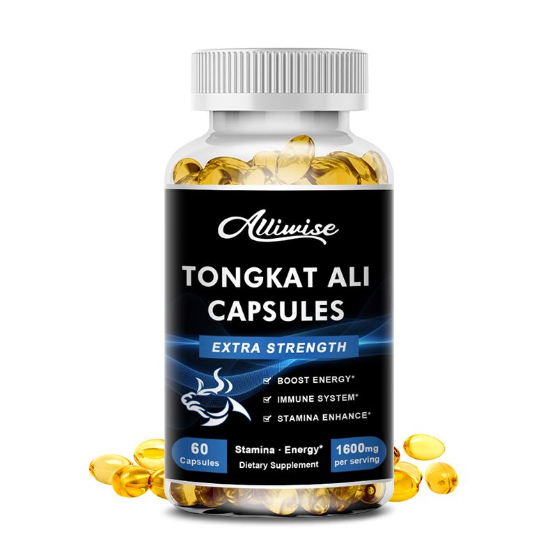 Alliwise Tongkat Ali Maca Capsules Kidney Enhance Male Performance Anti
