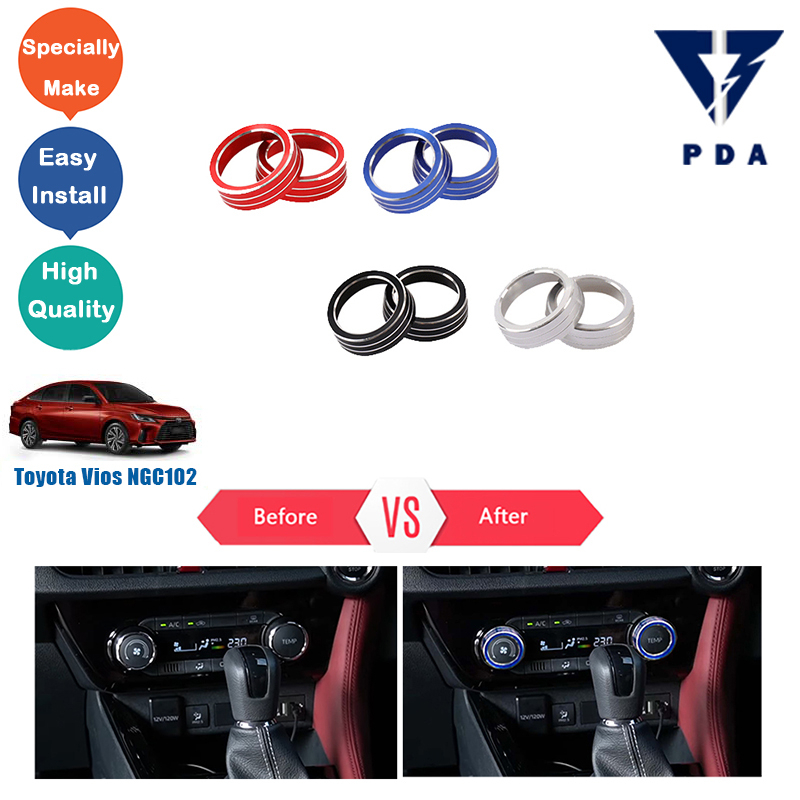 Toyota Vios Aircon Dial Cover Shopee Malaysia