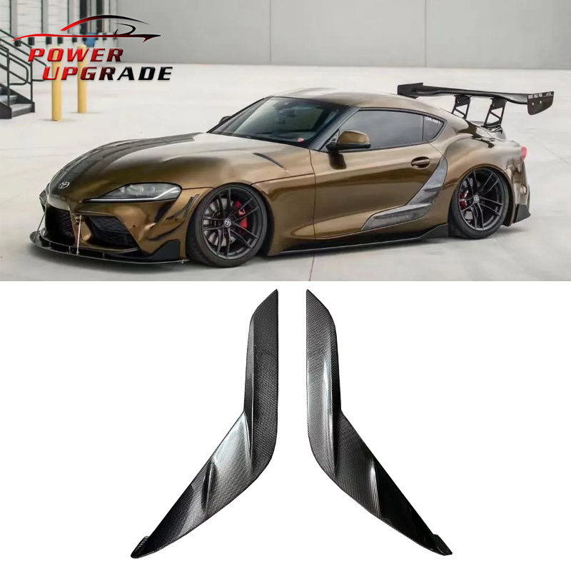 T Style Carbon Fiber Door Plank Side Fender Vents door canards For ...