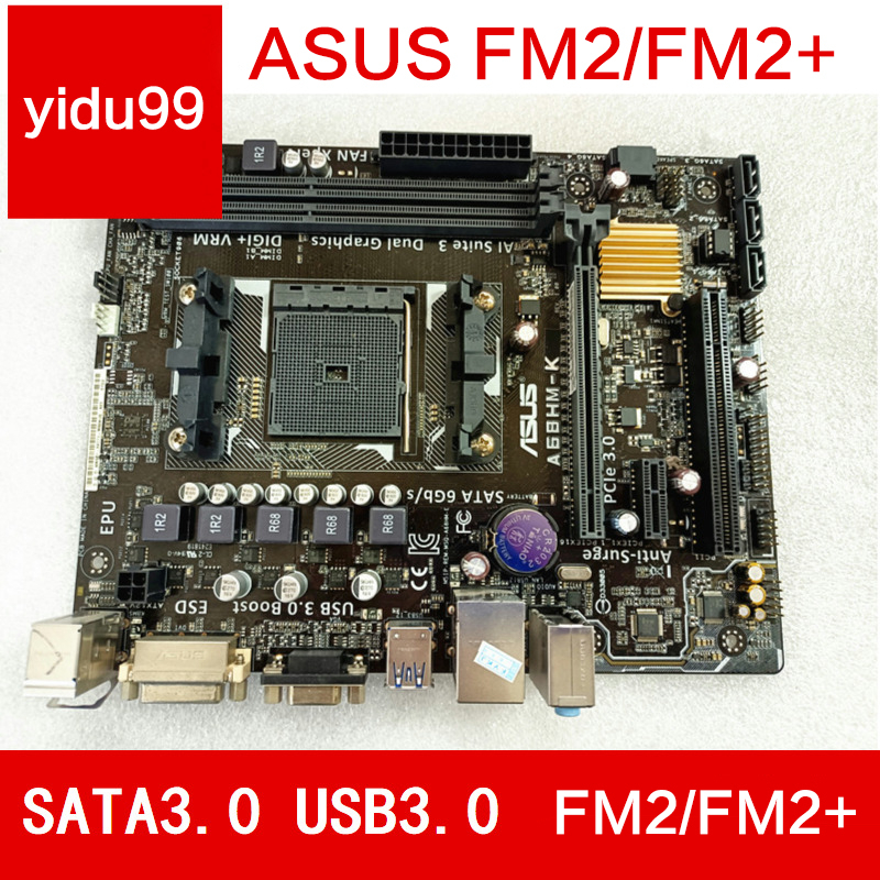 Asus/Asus A68HMK motherboard FM2 FM2+A58/A68 motherboard compatible with X4 860K A6 A8 10