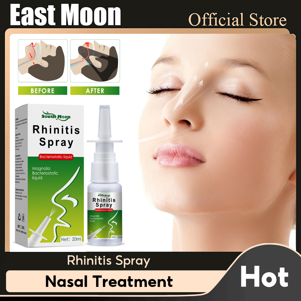 South Moon Nasal Spray Sinus Hidung Tersumbat Gatal Allergic Rhinitis