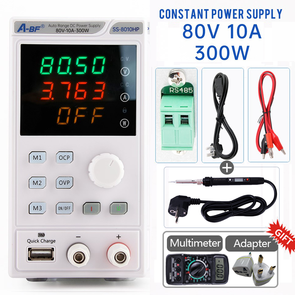 A-BF 110V/220V Adjustable DC Power Supply 300W Constant Power 30V 10A ...